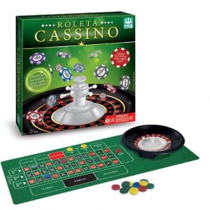 Jogo De Roleta Cassino - Nig Brinquedos - Sapeca Brinquedos