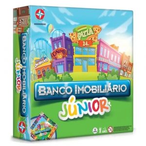 Jogo Banco Imobiliário Jr - Estrela - Sapeca Brinquedos