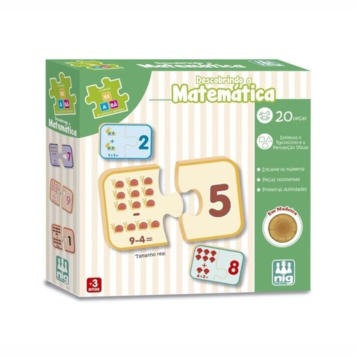 Jogo Educativo Brinquedo Pedagógico Matemática Adição Número