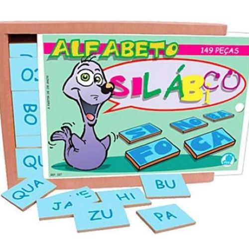 Jogos Alfabeto silábico 149 peças