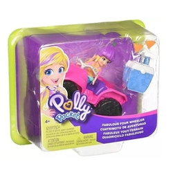 Polly Pocket! Glamorosa Van de Campismo Mattel : .com.br
