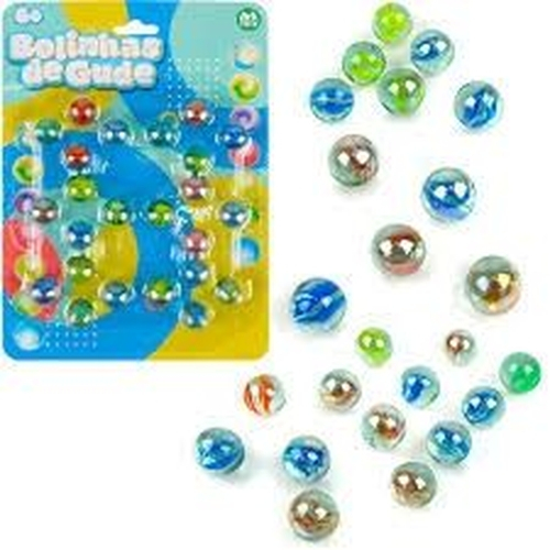 Jogo Resta Um com Bolinhas de Gude