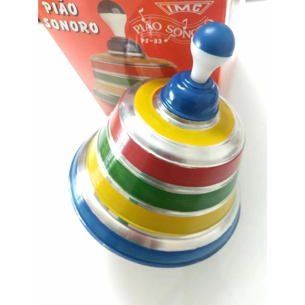 Pião Sonoro - Sapeca Brinquedos