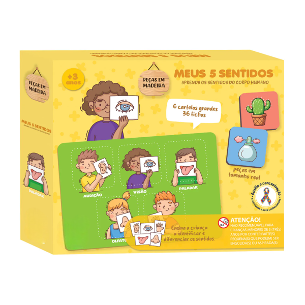 Jogo Meus 5 Sentidos