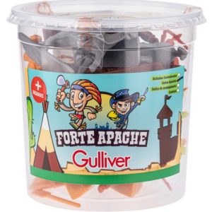 Miniatura Colecionável Forte Apache Índios