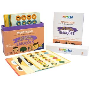 Livro de Atividades Montessori Emoções Box