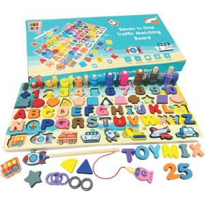 Brinquedo Pedagógico Madeira Montessori