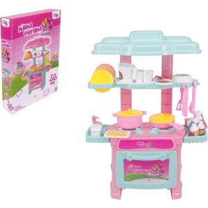 Brincando de Casinha Cozinha com Acessórios Glam Girl