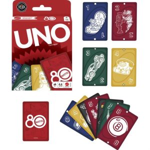 Jogo de Cartas Uno 80th Ruby Red