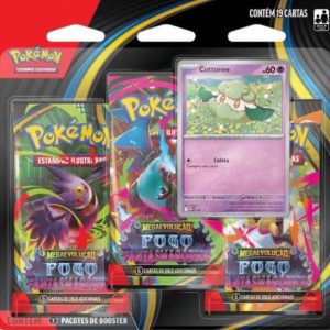 Jogo de Cartas Pokémon Me02 Fogo Fantasmagórico